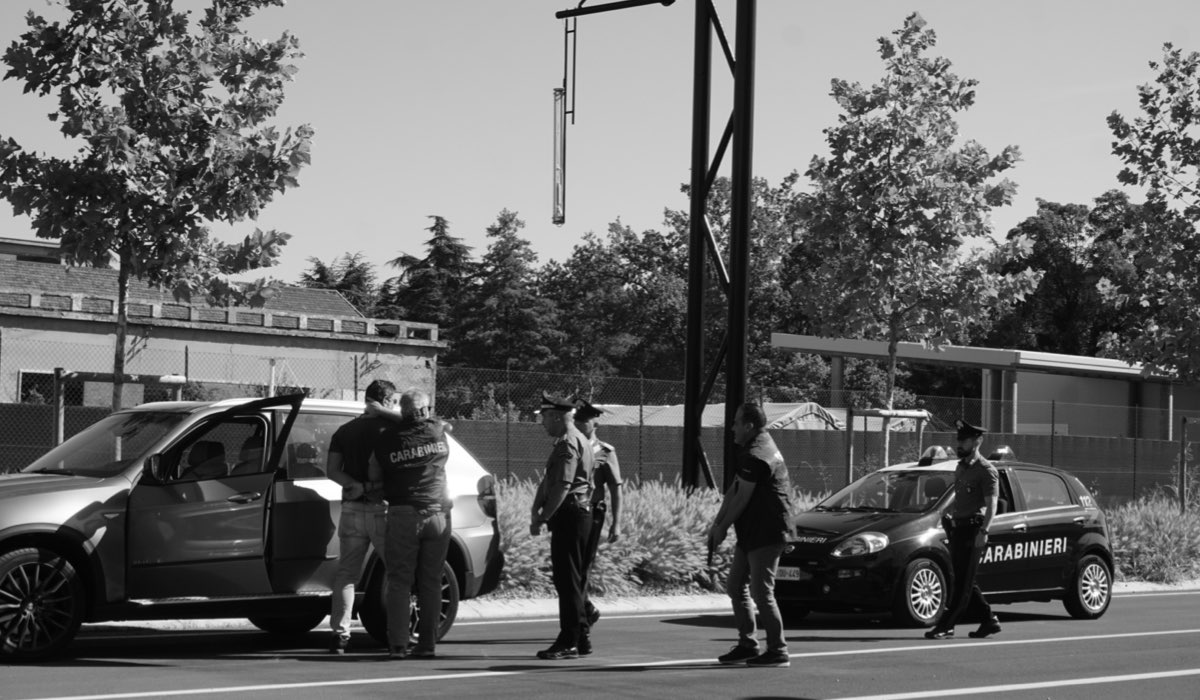 Una delle prime foto di “Aemilia”, diffusa in occasione della presentazione dei palinsesti Rai del 7 luglio 2023. Credits: Rai