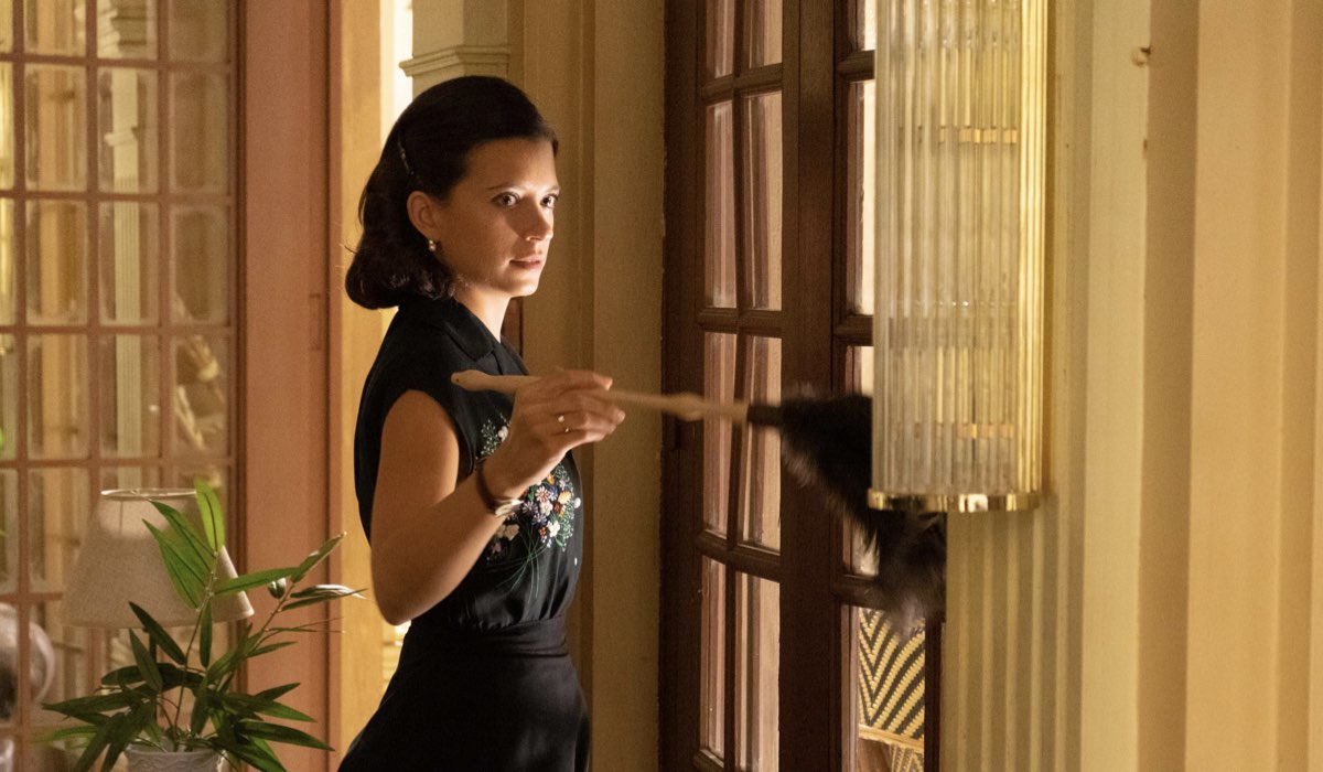 Amparo Piñero (Carmen) in una scena di “Un altro domani”. Credits: Mediaset