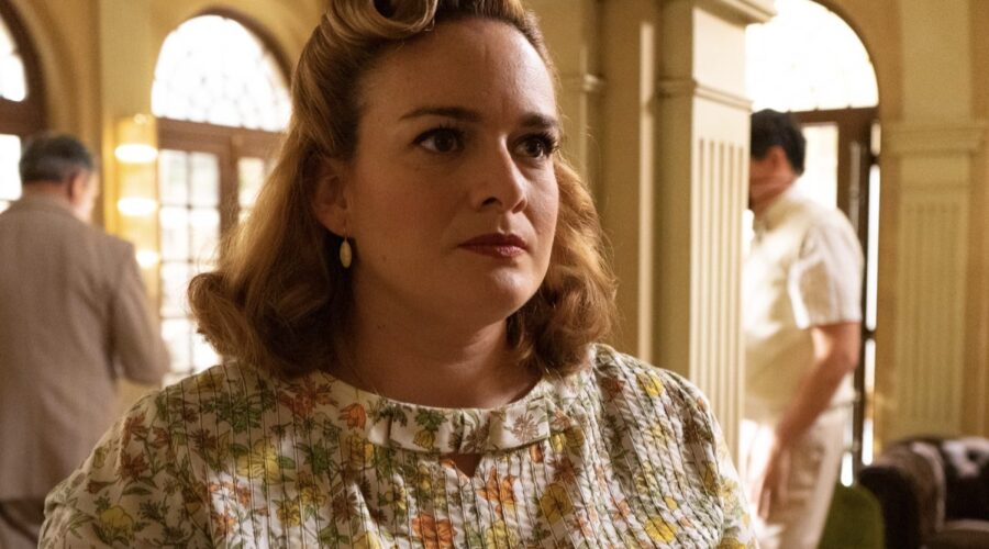 Esperanza Guardado (Linda) in una scena di “Un altro domani”. Credits: Mediaset