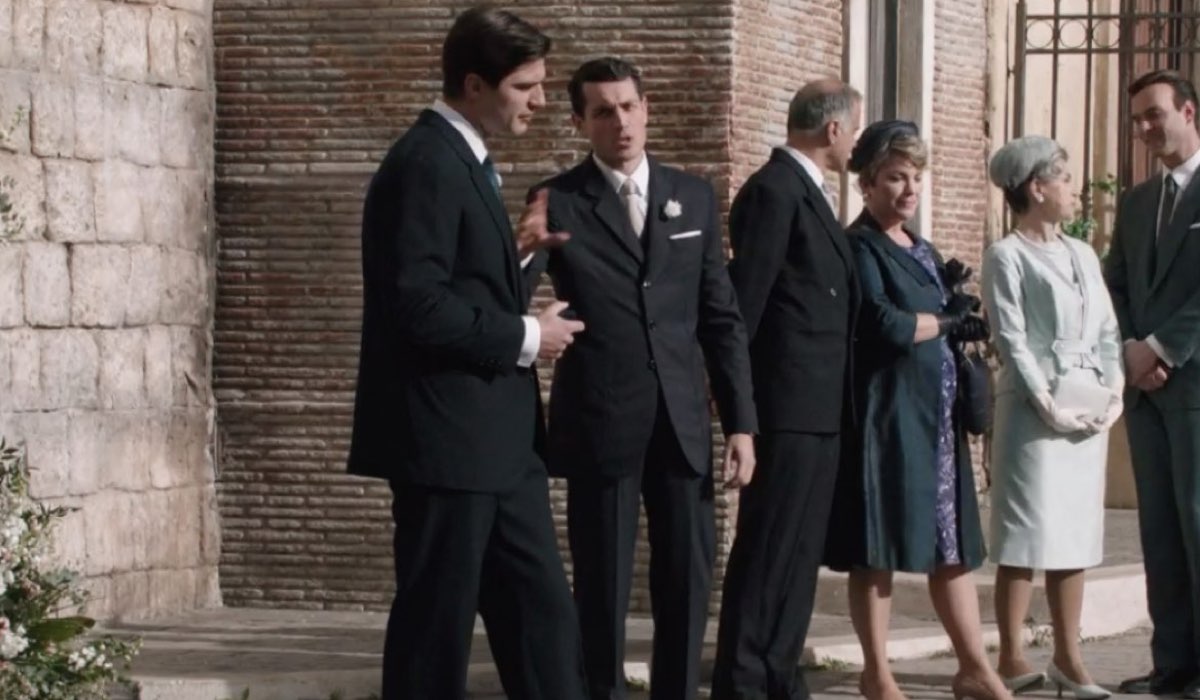 Da sinistra: Pietro Masotti (Marcello Barbieri) e Emanuel Caserio (Salvatore Amato) in una scena della puntata 160 de 