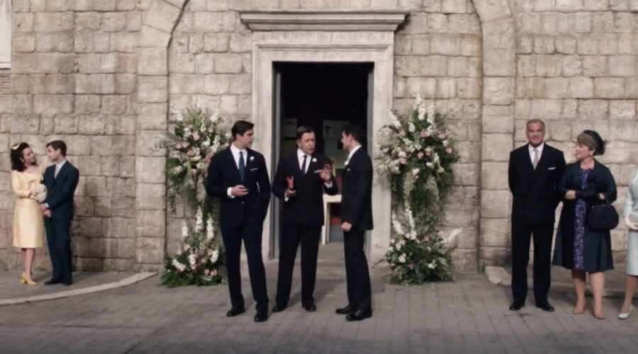 Da sinistra: Pietro Masotti (Marcello Barbieri), Pietro Genuardi (Armando Ferraris) e Emanuel Caserio (Salvatore Amato) in una scena della puntata 160 de 