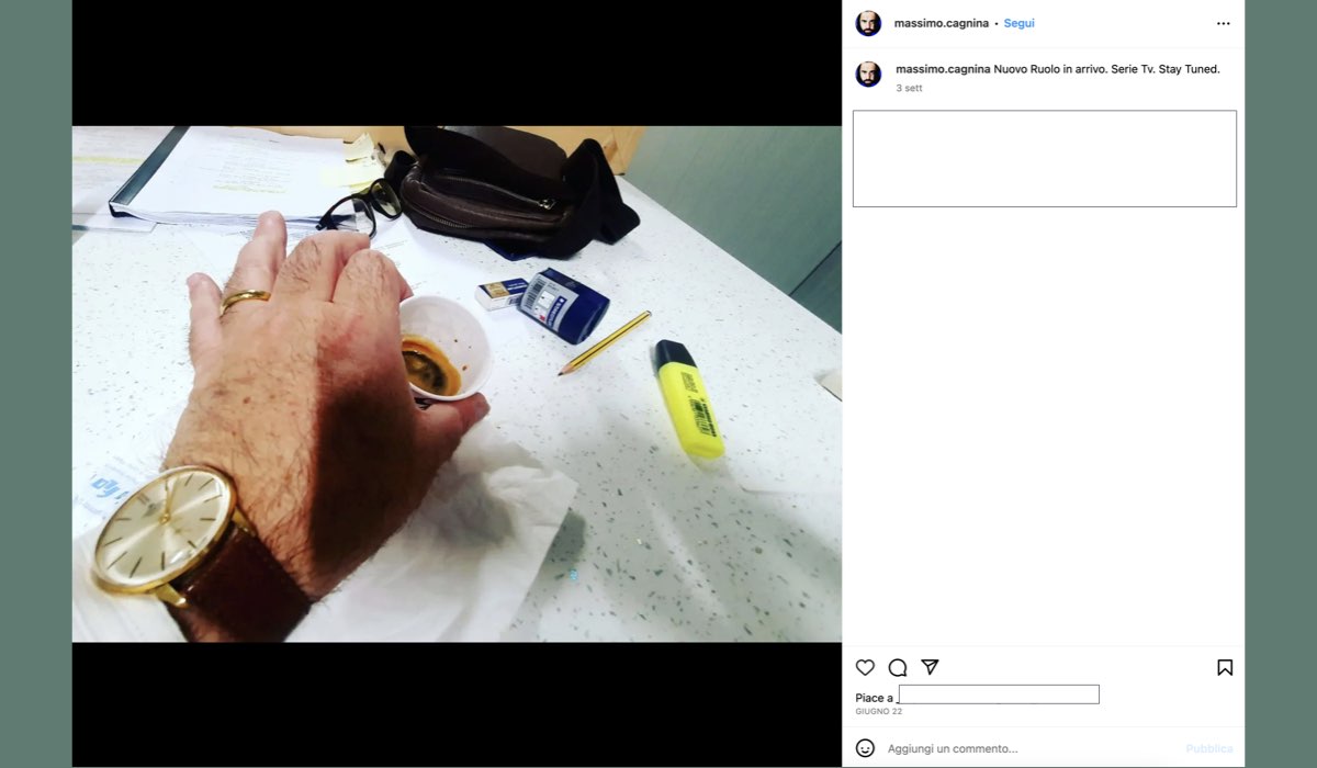 Massimo Cagnina è una new entry ne 