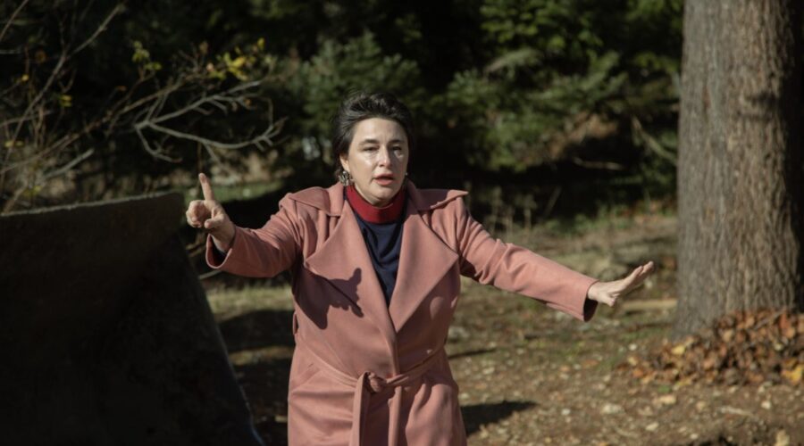 Esra Dermancıoğlu (Behice Hekimoğlu) in una scena di