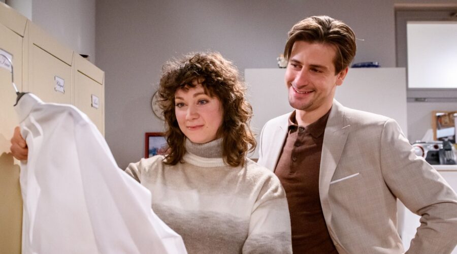 Christin Balogh (Tina) e Sandro Kirtzel (Paul) in 