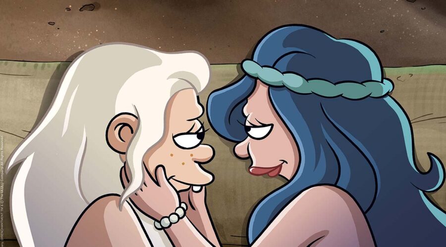 Bean e Mora in una scena di