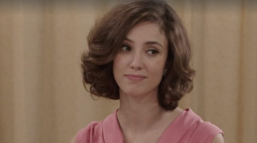 Lucrezia Massari (Flora Gentile Ravasi) in una scena della puntata 116 de 