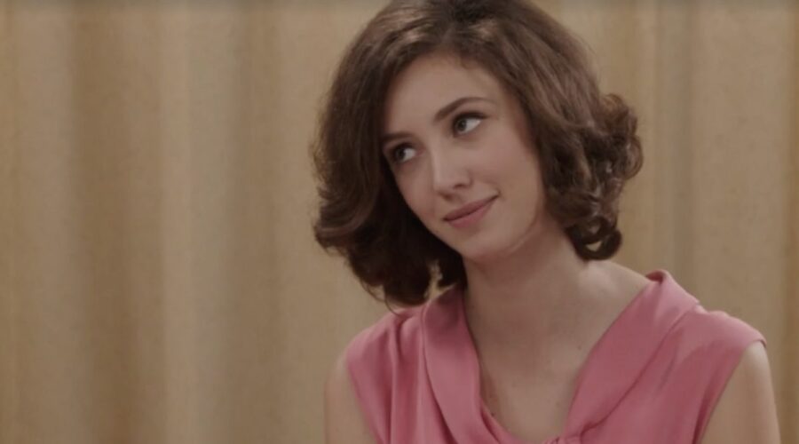 Lucrezia Massari (Flora Gentile Ravasi) in una scena della puntata 116 de 