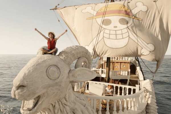 One Piece. (L To R) Iñaki Godoy As Monkey D. Luffy, Emily Rudd As Nami In Season 1 Of One Piece Crerdits Courtesy Of Netflix