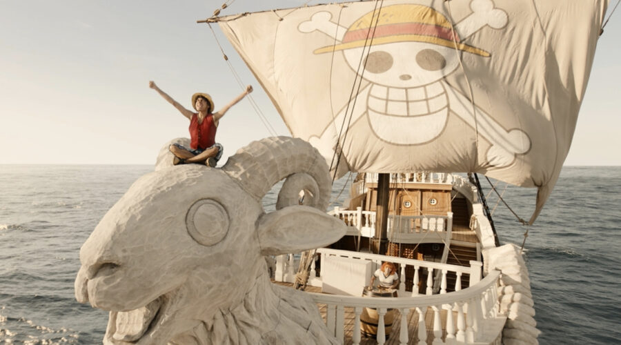 One Piece. (L To R) Iñaki Godoy As Monkey D. Luffy, Emily Rudd As Nami In Season 1 Of One Piece Crerdits Courtesy Of Netflix