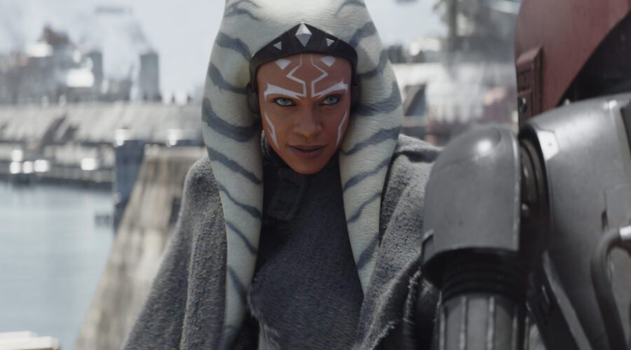Rosario Dawson In Una Scena Del Trailer Di Ahsoka Credits Disney Plus