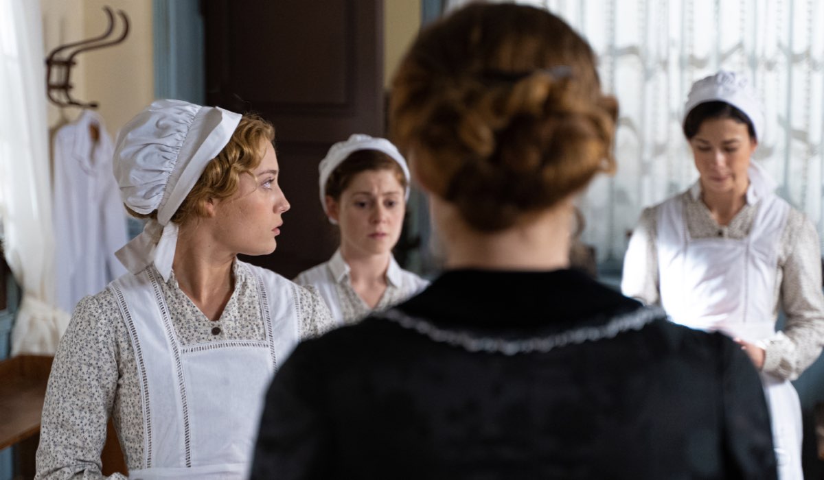 Ana Garces (Jana Exposito) in una scena de 