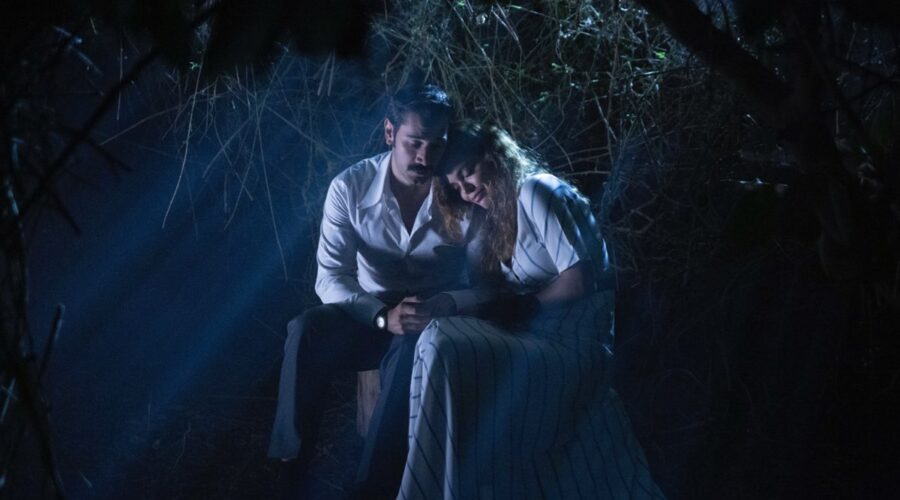 Da sinistra: Ugur Günes (Yilmaz) e Hilal Altinbilek (Züleyha) in una scena di 