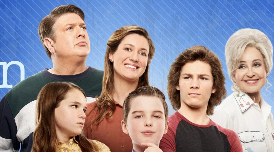 Key art di “Young Sheldon”. Credits: RTI Mediaset.