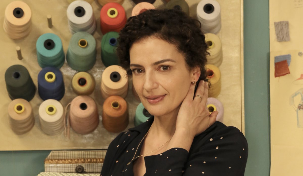 Gioia Spaziani (Concetta Puglisi) in a posed for 