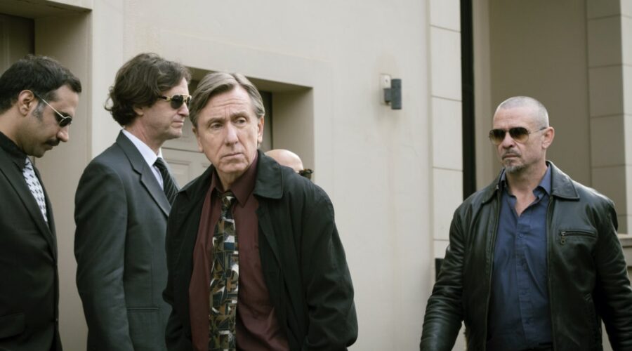 Tim Roth interpreta Ezra Shipman in una scena de “L'ultimo boss di Kings Cross”. Credits: Sky.
