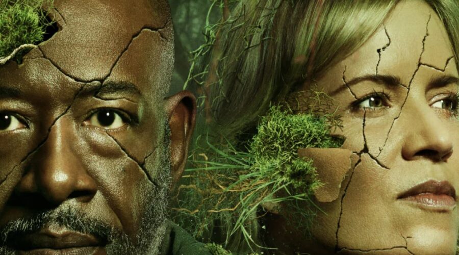 Lennie James e Kim Dickens nella key art di “Fear The Walking Dead 8”. Credits: AMC.