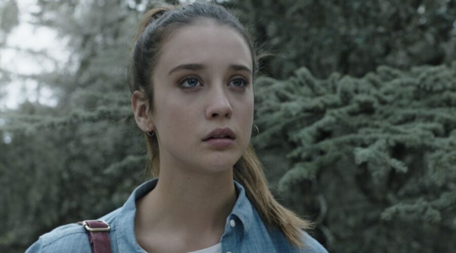 María Pedraza in una scena di 