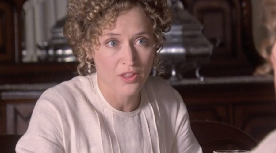 Marta Larralde (Diana Silva Torrealba) in una scena della puntata 100 di 