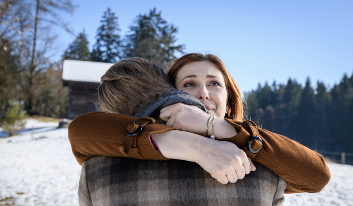 Sophia Schiller (Constanze Von Thalheim) in “Tempesta D'Amore”. Credits: Das Erste/RTI Mediaset.