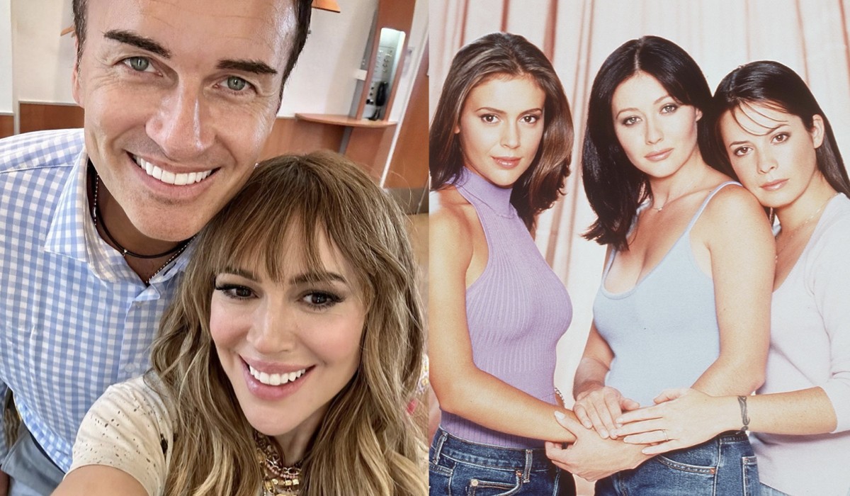 Alyssa Milano E Julian Mcmahon Su Instagram E 1999 Alyssa Milano, Shannen Doherty, And Holly Marmbs Star In Charmed Photo By Getty Images