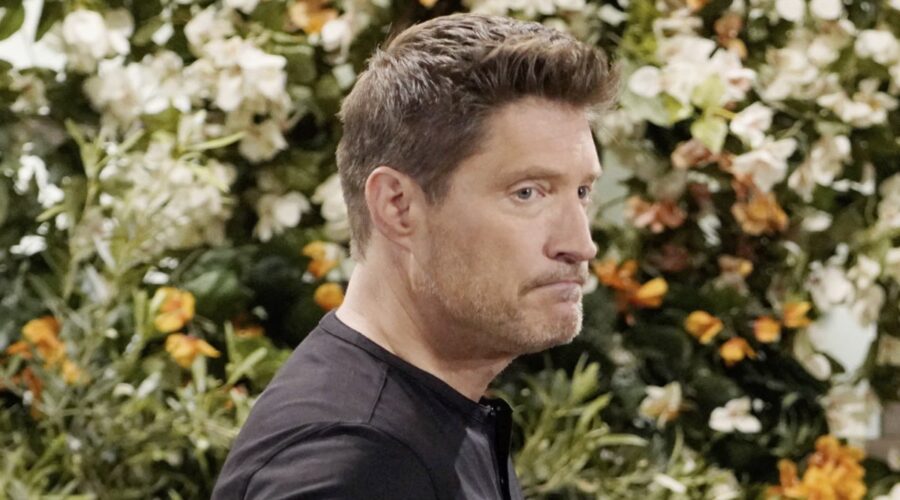 Sean Kanan (Deacon Sharpe) in una scena di “Beautiful”. Credits: BBL Distribution/RTI Mediaset.