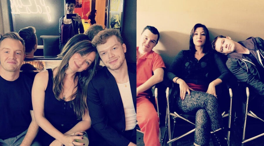 Cameron Monaghan, Noel Fisher E Isidora Goreshter Credits Via Instagram