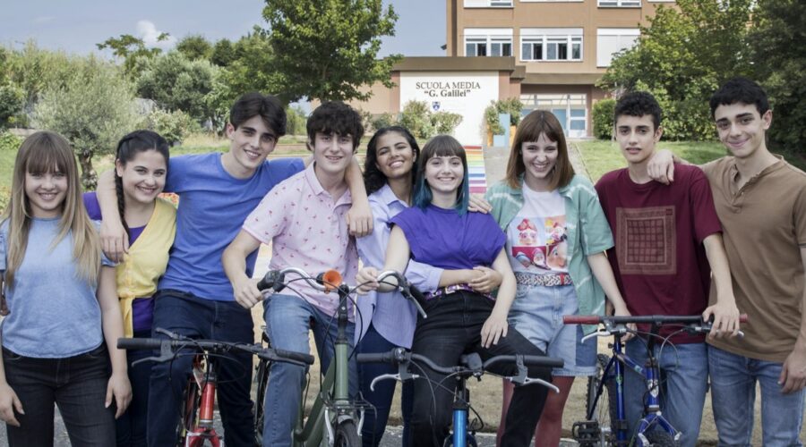 I protagonisti della seconda stagione di “Diari”, la serie tv per ragazzi targata Netflix e Stand by me. Credits: Netflix.