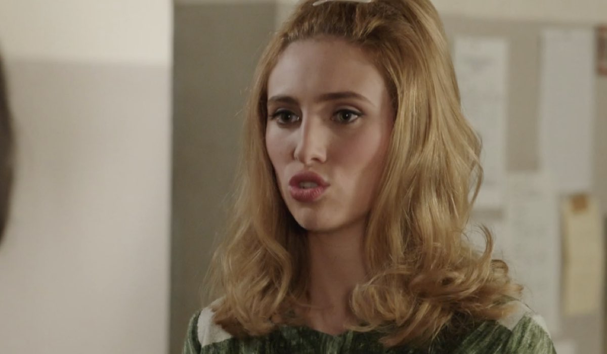 Ilaria Maren (Delia Bianchetti) in una scena della puntata 3 de 