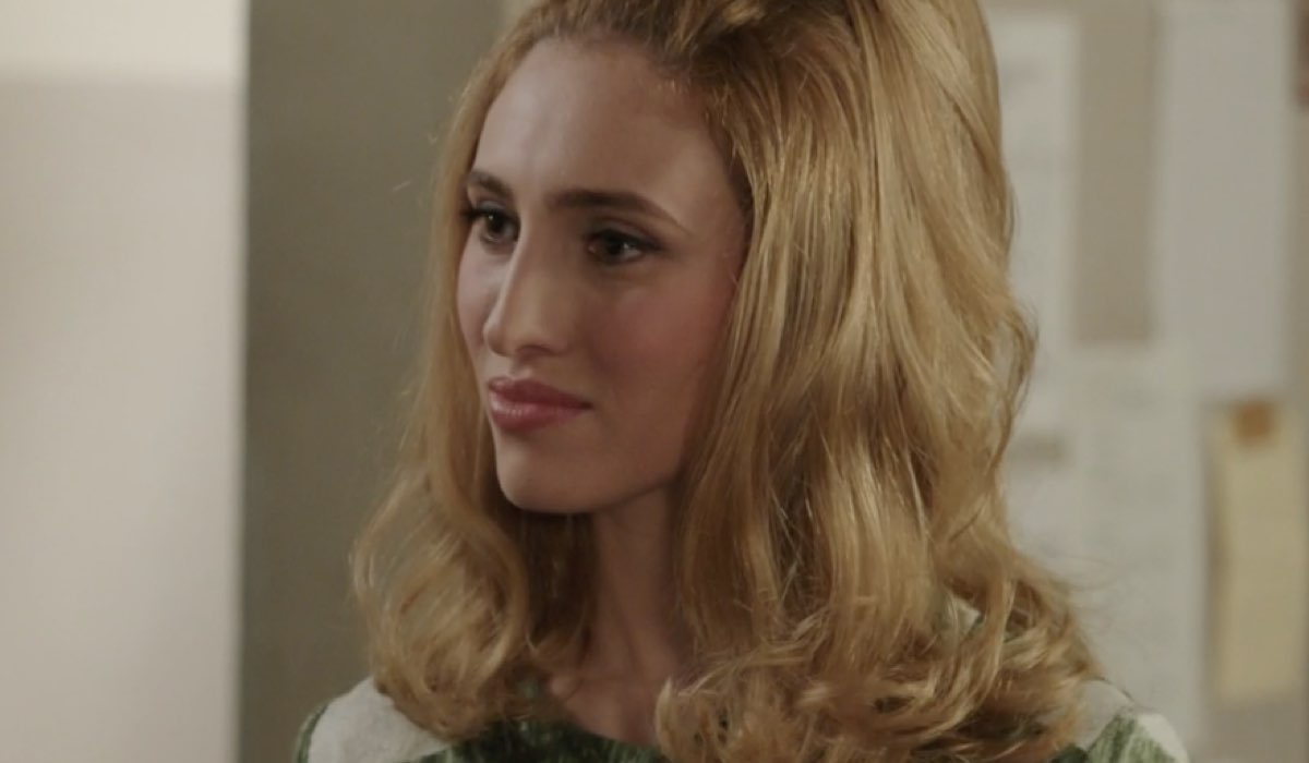 Ilaria Maren (Delia Bianchetti) in una scena della puntata 3 de 