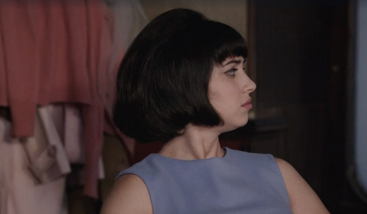 Clara Danese (Elvira Gallo) in una scena della puntata 12 de 