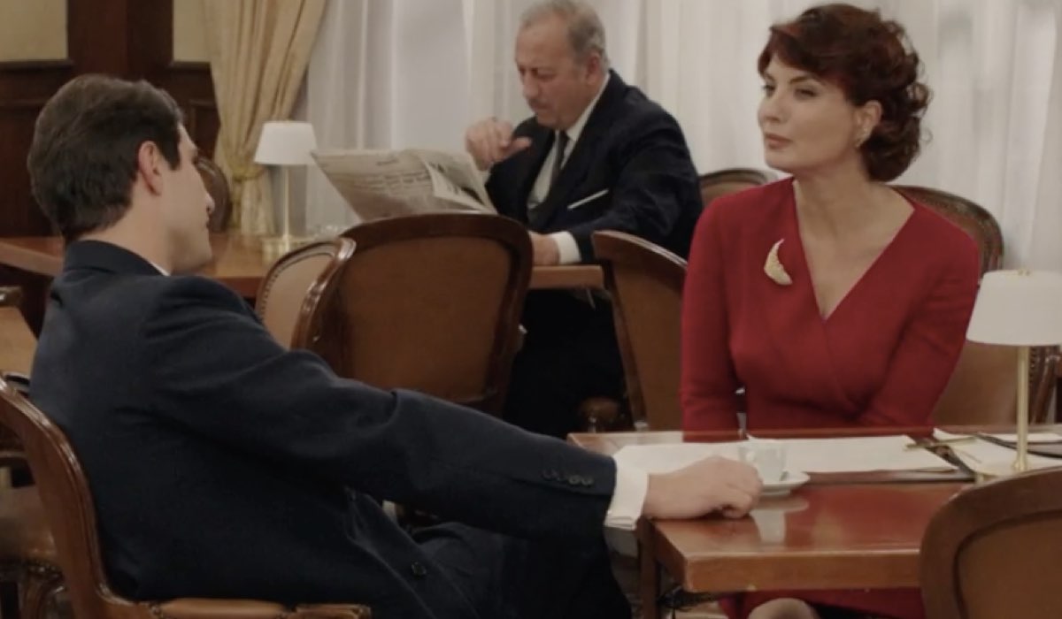 Da sinistra: Pietro Masotti (Marcello Barbieri) e Vanessa Gravina (Adelaide Di Sant'Erasmo) in una scena della puntata 131 de 