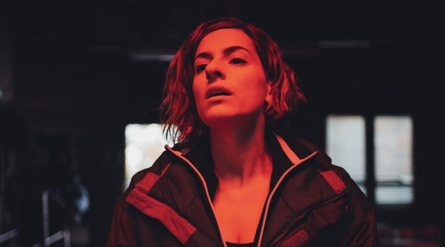 Maria Chiara Giannetta in una foto della seconda stagione di “Blanca”. Credits: Virginia Bettoja/Rai.