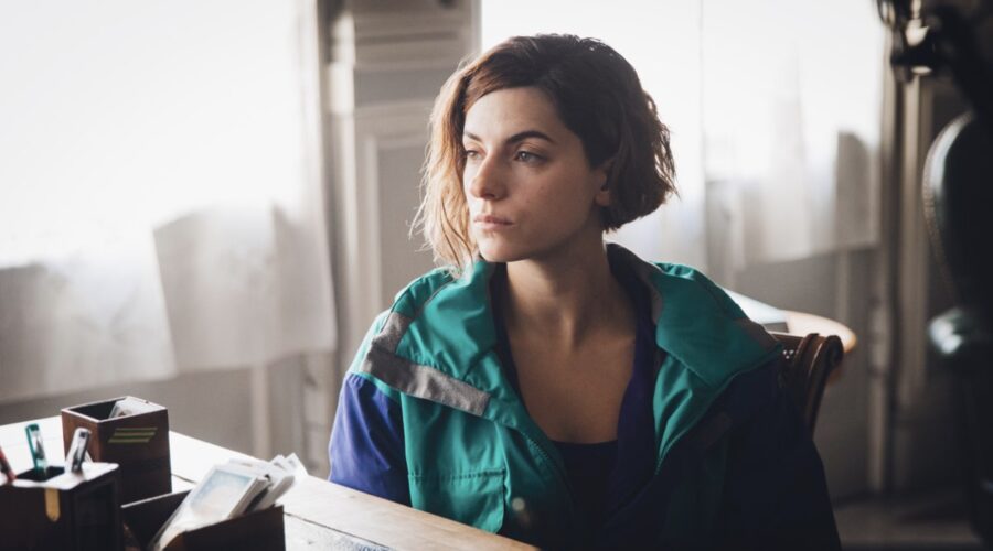 Maria Chiara Giannetta in una foto della seconda stagione di “Blanca”. Credits: Virginia Bettoja/Rai.