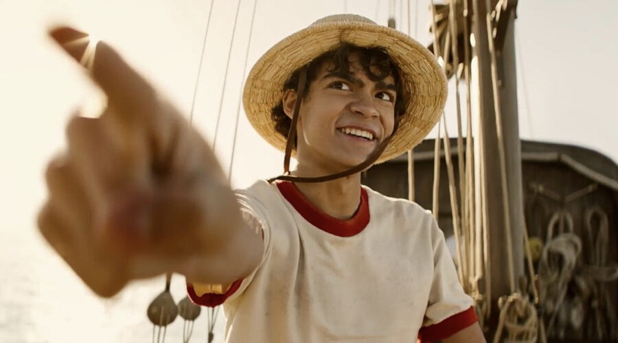 One Piece. Iñaki Godoy As Monkey D. Luffy In Episode 102 Of One Piece. Cr. Courtesy Of Netflix