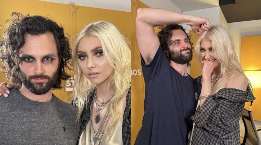 Penn Badgley E Taylor Momsen Su Instagram Credits Via Instagram