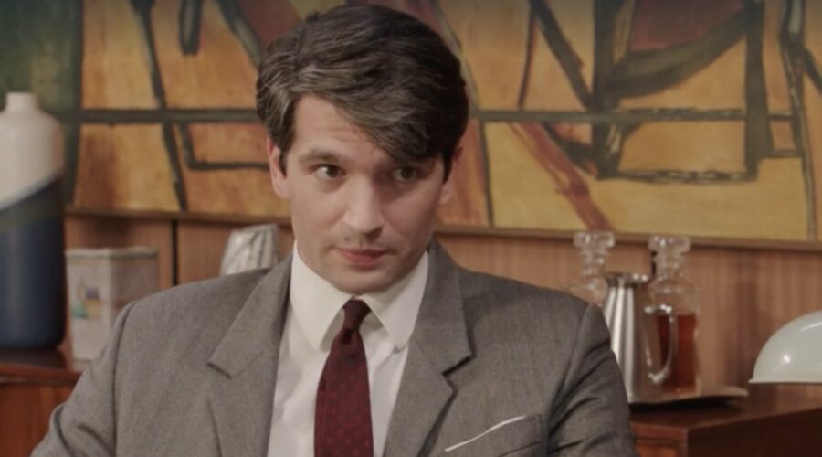 Filippo Scarafia (Roberto Landi) in una scena nella puntata 68 de 