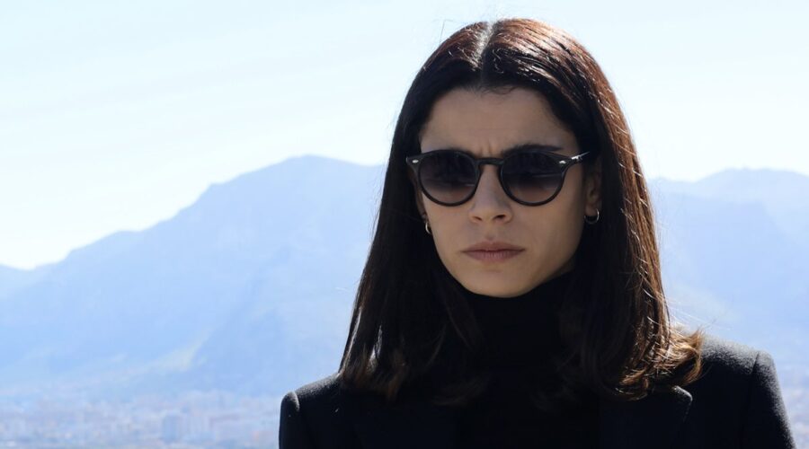 Rosa Diletta Rossi in una scena di “Maria Corleone”. Credits: Rti Mediaset.