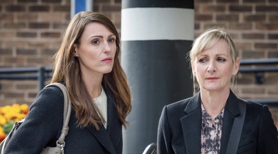Suranne Jones (Rachel Bailey) e Lesley Sharp (Janet Scott) in