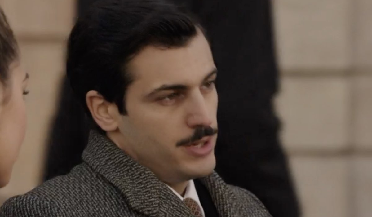 Elia Tedesco (Vito Lamantia) in una scena della puntata 127 de 