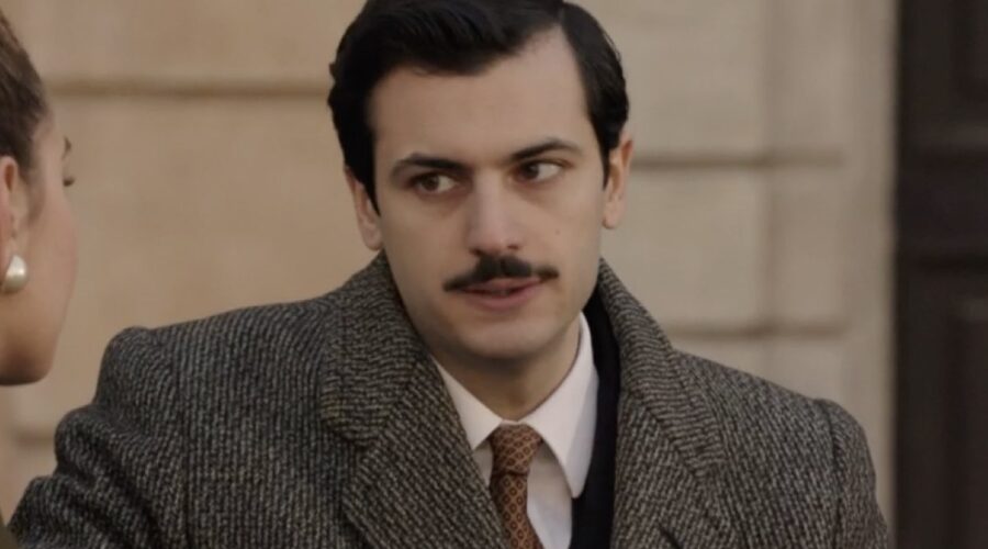 Elia Tedesco (Vito Lamantia) in una scena della puntata 127 de 