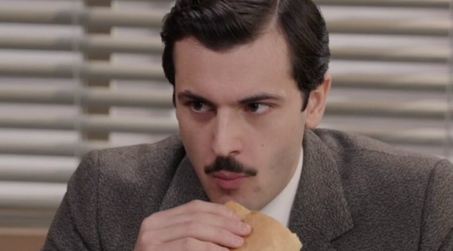 Elia Tedesco (Vito Lamantia) in una scena della puntata 133 de 