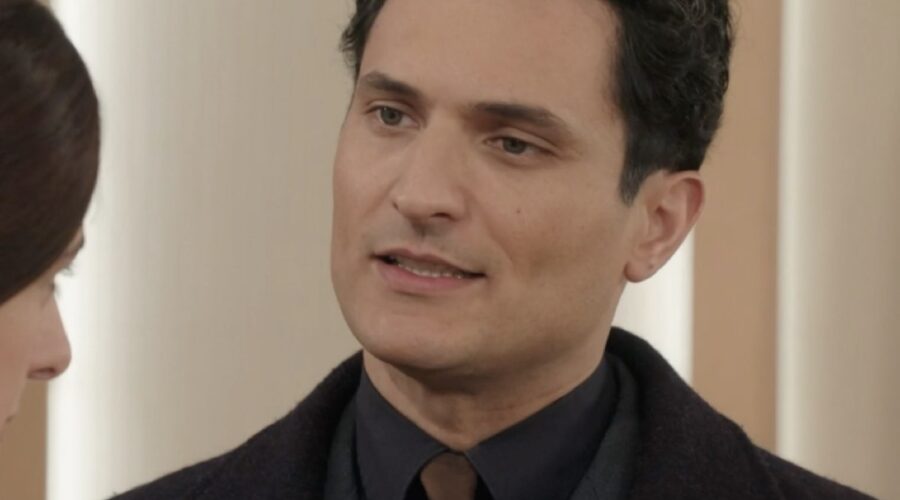 Alessandro Tersigni (Vittorio Conti) in una scena della puntata 110 de 