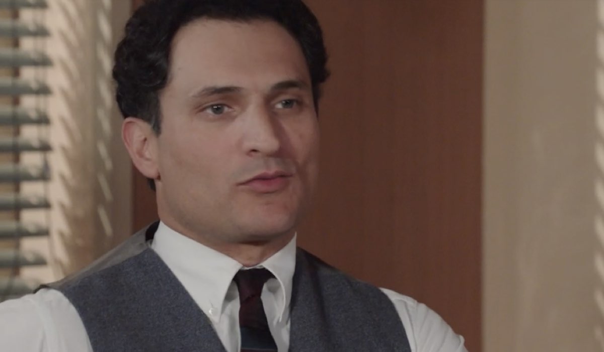 Alessandro Tersigni (Vittorio Conti) in a scene from episode 8 of 