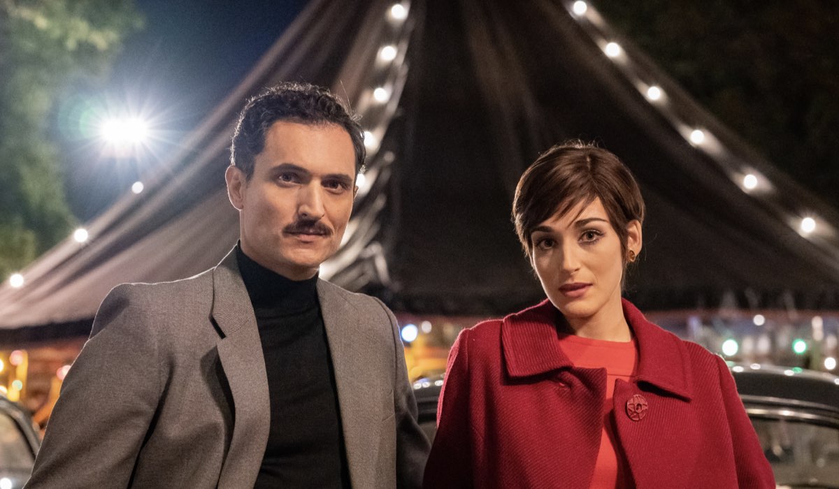 Da sinistra: Alessandro Tersigni e Pilar Fogliati nella seconda stagione di “Cuori”. Credits Aurora TV/Rai Com.