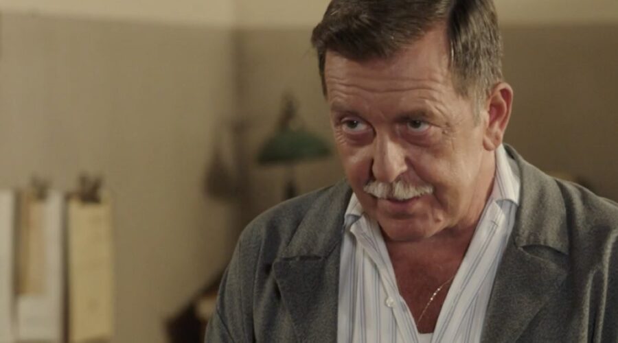 Pietro Genuardi (Armando Ferraris) in una scena della puntata 28 de