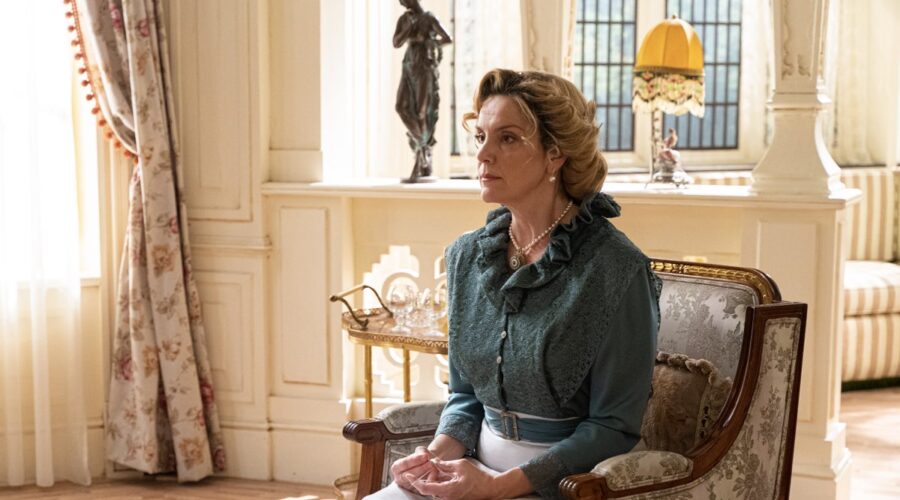 Eva Martín (Cruz Ezquerdo) ne “La Promessa”. Credits: Bambú Producciones/RTVE/RTI Mediaset.