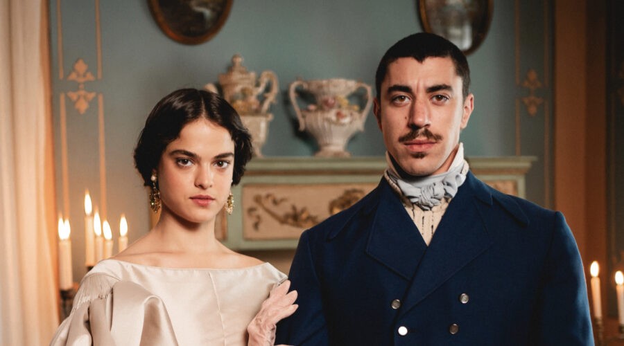 Eduardo Scarpetta (Ignazio Florio) E Adele Cammarata (Giovanna D'ondes) Credits Giulia Parmigiani Per Disney Plus