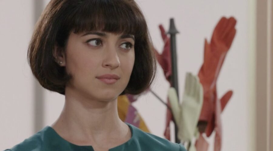 Clara Danese (Elvira Gallo) in una scena della puntata 27 de 