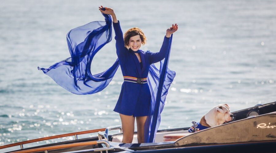 Maria Chiara Giannetta (Blanca Ferrando) in una scena di 