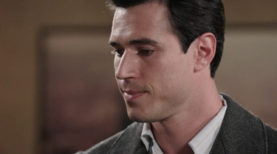 Danilo D'Agostino (Matteo Portelli) in una scena della puntata 21 de 